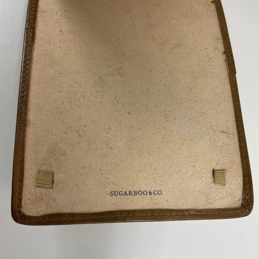 Sugarboo & Co Jim Valvano Quote Leather Journal Brown Hand Bound Sketchbook